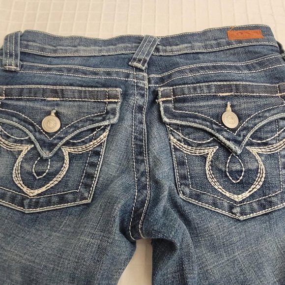 Plastic by Gly low waist jeans. Size 5 - Picture 11 of 11